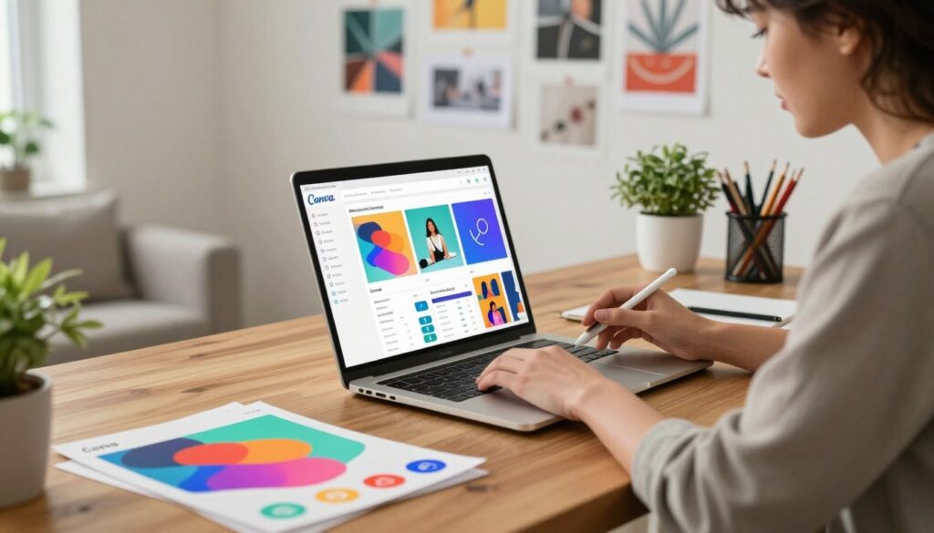 Canva AI-powered visual design