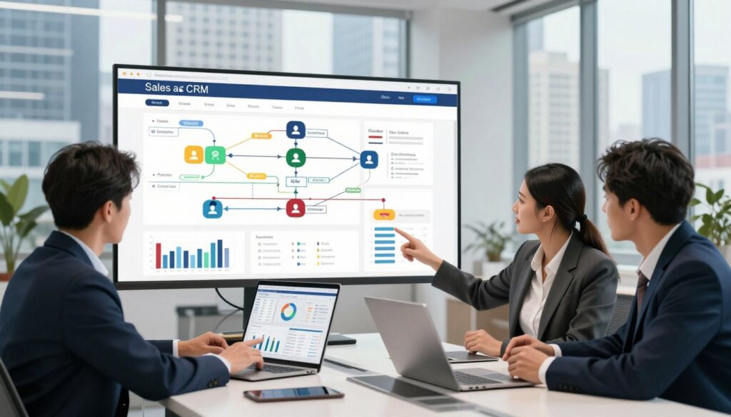 Online Business Sales and CRM Automation Platforms