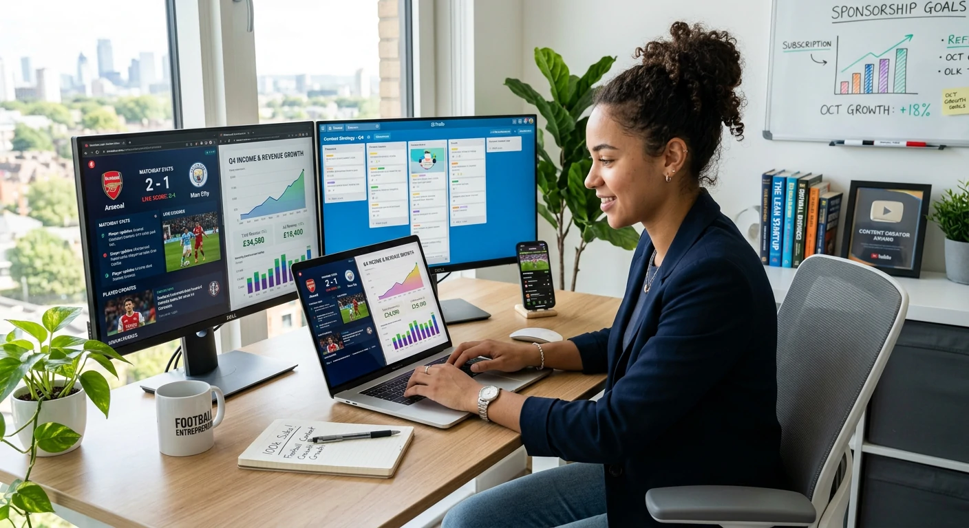 World Cup 2026 side hustles online business setup laptop